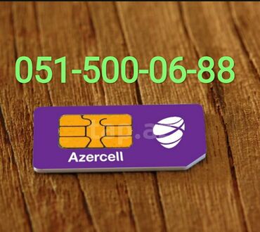azercell nömrə satışı: Nömrə: ( 051 ) ( 5000688 ), Yeni