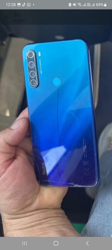 gence telfon: Redmi 8, 64 GB, Barmaq izi