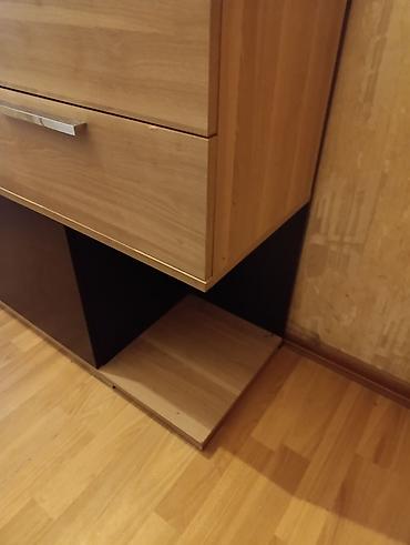 2ci el dehliz dolabi: İşlənmiş, 1 qapı, Güzgülü, Qəhvəyi, Açılan, Düz dolab — 5
