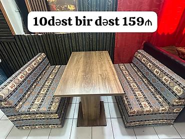 divan restoran ucun: Kafe restoran uçun divan 10dest bir dest 159₼ satılır dest daxildi — 1