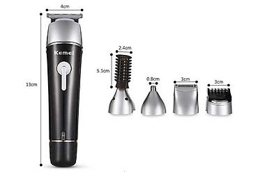 saç maşınları: Kemei 1015 - Trimmer dəsti 10in1 Təsviri:⬇️Keyfiyyətli Təraş aparatı — 1