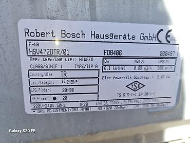 Ашкана плиталары жана мештер: Газдык плита, Bosch, Колдонулган, Полго орнотулма, түсү - Ак, Толук төлөө — 5