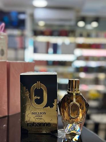 crne svece: Rabanne 0 Million Gold For Her – ženski parfem - Mirisna porodica — 1