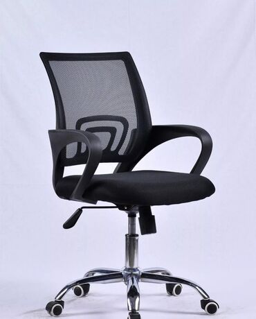Ofis və oyun kresloları: Yeni, Təkərli, Qolları tənzimlənmir, Parça — 22