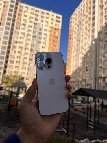 роу 6 прт: IPhone 14 Pro, Колдонулган, 256 ГБ, Ак, 86 %