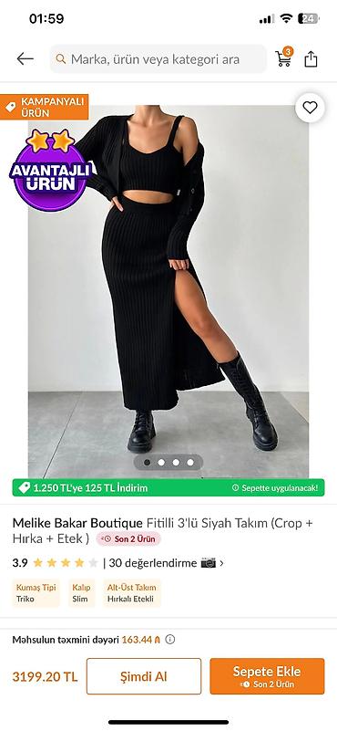 черный костюм мужской: 3lu dest yenidi qalin materiali var. cox baha almiwam. sm l razmer — 1