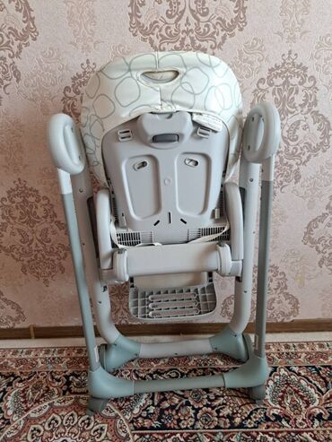 Стульчики для кормления: Стульчик для кормления, Б/у, Chicco, Трансформер, цвет - Белый, Самовывоз, Платная доставка — 4