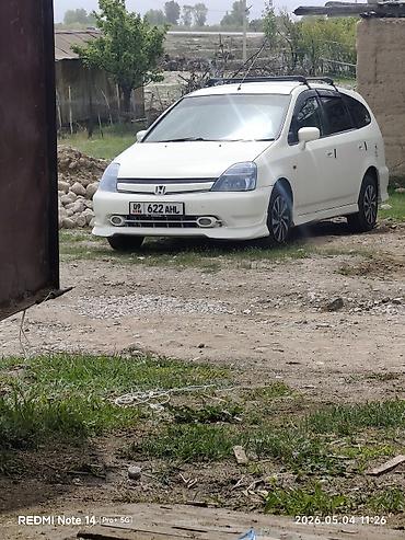 водный мото: Honda Stream: 2001 г., 1.7 л, Автомат, Бензин, Минивэн — 6