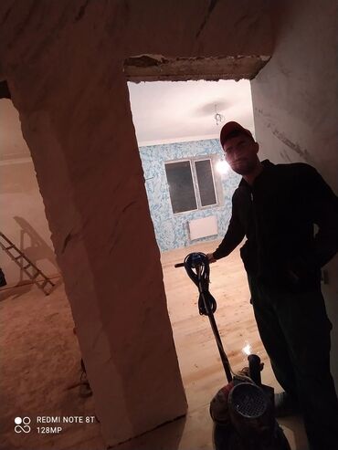 Döşəmə işləri: Döşəmə ustası Salam.Pol ve Parketin yonulub dolğusu ve — 2