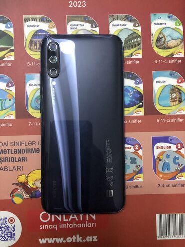 xiaomi mi 9 qiymeti kontakt home: Xiaomi Mi A3, 64 GB, rəng - Mavi, 
 İki sim kartlı, Barmaq izi, Face ID