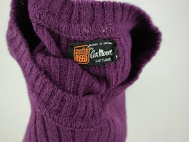 fioletowy: Sweter damski, rozmiar L — 4
