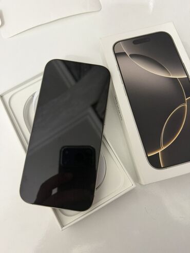 Apple iPhone: IPhone 16 Pro, 128 GB, Natural Titanium, Zəmanət, Simsiz şarj, Face ID — 4