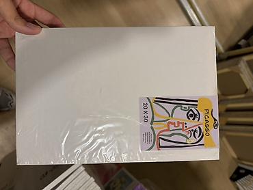 2 ci sinif defteri: Rəsm üçün kətan – PICASSO, 20×30 sm - Ölçü: 20 × 30 sm (A4-ə yaxın — 1