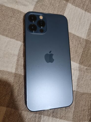 Apple iPhone: IPhone 12 Pro, Б/у, 128 ГБ, Pacific Blue, 75 %