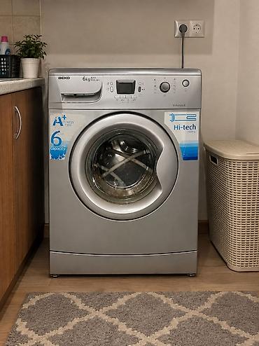 Paltaryuyan maşın Beko, 6 kq, İşlənmiş, Avtomat, Qurutmasız