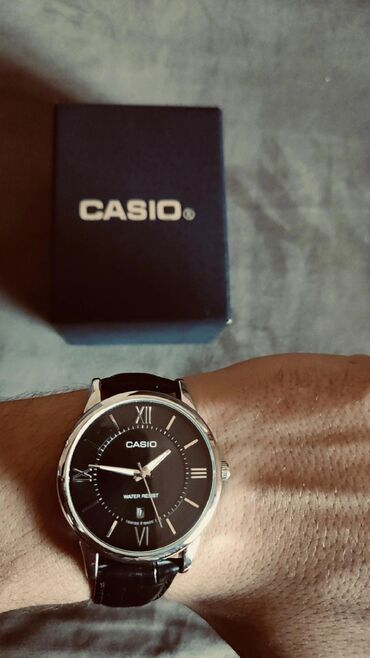 qızıl saatların satışı: Новый, Наручные часы, Casio, цвет - Черный