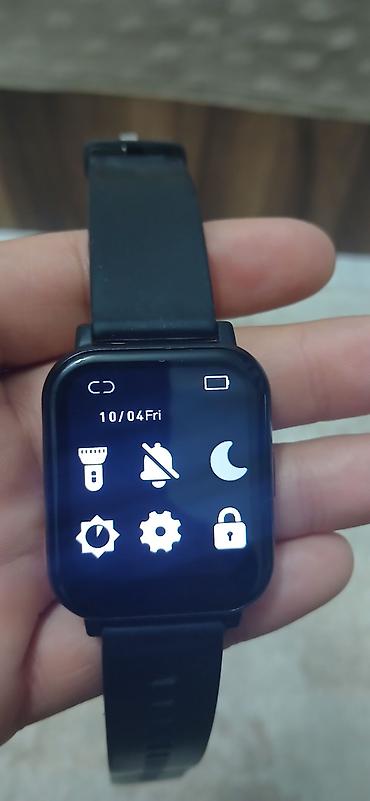 Smart saatlar: Smart saat, Smart, Sensor ekran, rəng - Qara — 4