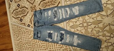 теплые джинсы: Джинсы M (EU 38)