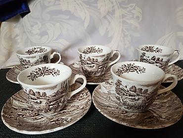 Ostali antikviteti: Solje engleske za kafu,caj Ironstone iz 70ih.god. Engleske solje — 10