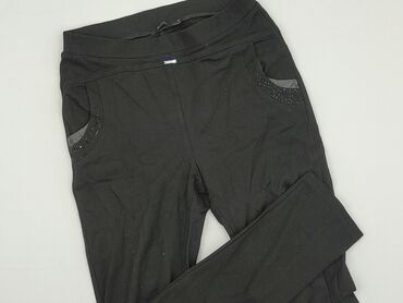 spodnie ze stringami: Monnari, Material trousers for women, size L (EU 40)