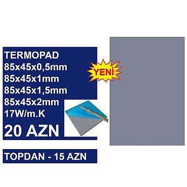 Termopasta: Termopastalar və Termopadlar ⭐Termal Kley Stars-922 5 qram – 5 AZN — 7