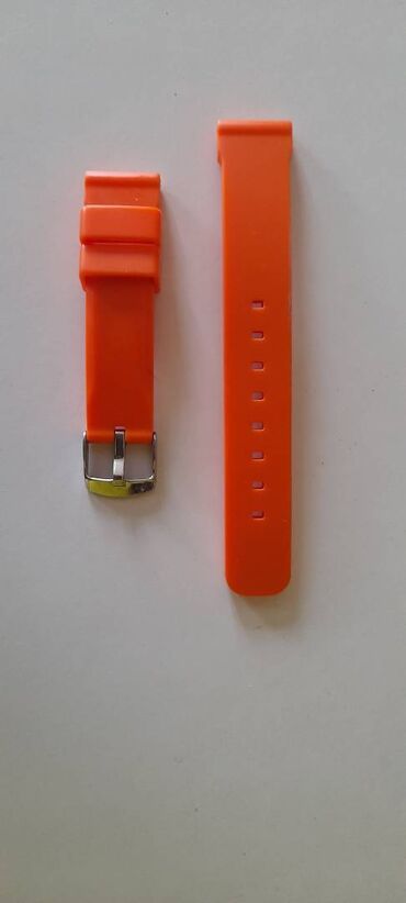 satovi festina novi i polovni: Watch band, Material: Rubber, color - Orange