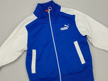 kurtka wiatrowka chłopięca: Bluza, Puma, 3-4 lat, 98-104 cm, stan - Dobry