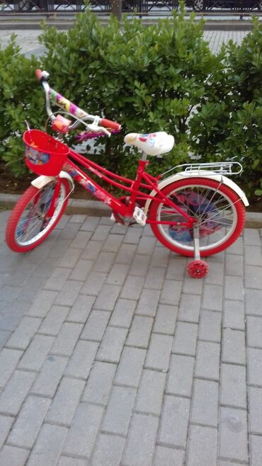 Uşaq velosipedləri: İşlənmiş İki təkərli Uşaq velosipedi 16", sürətlərin sayı: 1, Rayonlara çatdırılma, Ödənişli çatdırılma, Ünvandan götürmə — 8