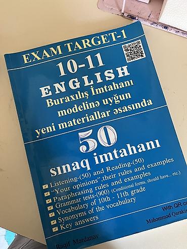 Testlər: İngilis dili Testlər 11-ci sinif, 1-ci hissə — 1