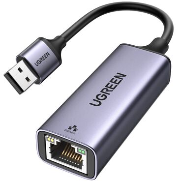 komputer adapter: "Ugreen" USB Hub to ethernet. Sürətlidir. Az sayda qaldı. Usb to
