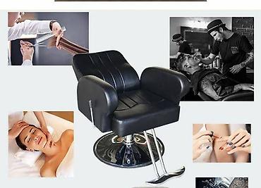 Stolice: Frizerska/barberska stolica sa hidrauličnom pumpom - Materijal — 9