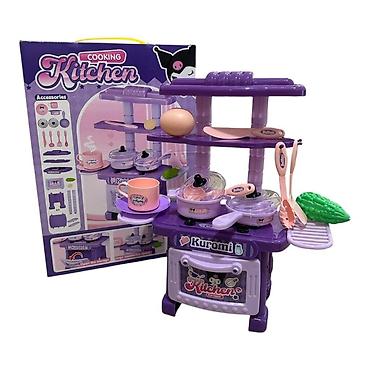 Игрушки: Детская игровая кухня Kuromi (фиолетовая) - Тематический набор — 1