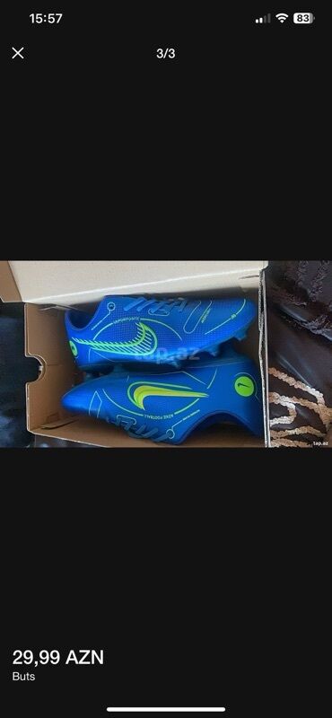 Velosiped ehtiyyat hissələri: Butslar Nike, Ölçü: 42, Yeni