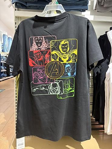 Футболки: Футболка Marvel Avengers (унисекс) - Классический крой с круглым — 2