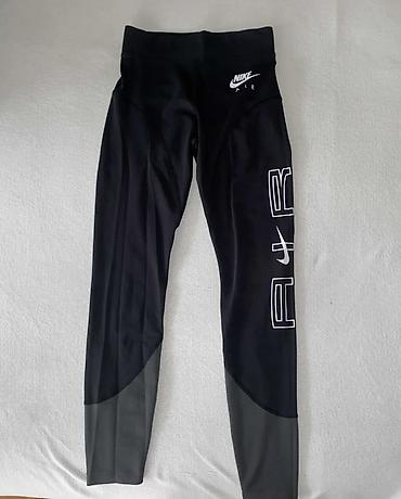men: Nike Air ženske sportske helanke - Model: Nike Air - Boja: crna sa — 2