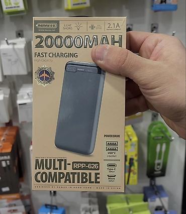 remax power bank: Məhsul: Remax Power Banklar 1) Remax RPP-26 - Tutum: 20000 mAh - — 3