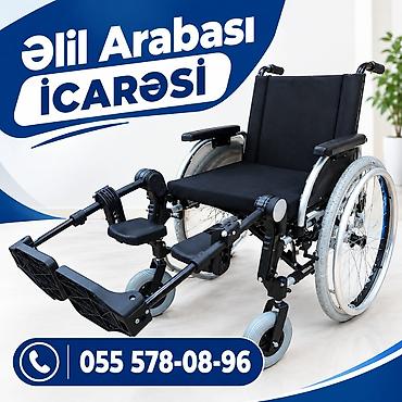 akülü araba: Əlil arabası icarəsi - Rahat və dayanıqlı konstruksiya - Yumşaq — 1