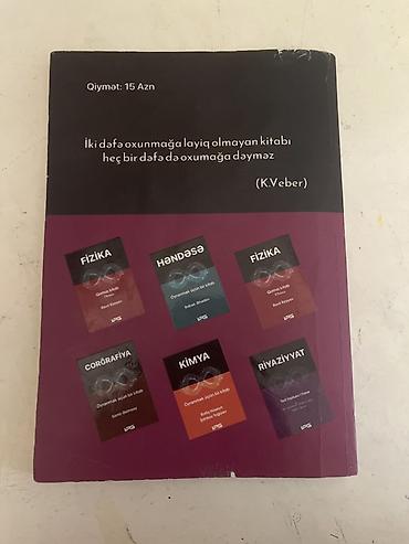 Kitablar və jurnallar: Məhsul: “Cəbr — Öyrənmək üçün bir kitab” Müəllif: Babək Əhədov — 2