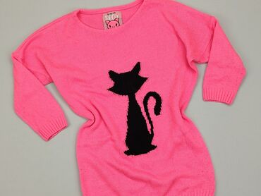 różowy sweterek dla dziewczynki: Sweater, 5.10.15, 8 years, 122-128 cm, condition - Good