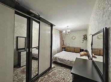 64: 3 комнаты, 64 м², Аламедин-1 мкр 104 серия, 3 этаж, Евроремонт — 4