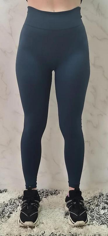 Helanke, biciklistički šortsevi: Ženske sportske helanke – visok struk, duboki kroj - Kroj: visok — 5