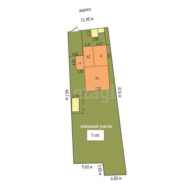 Продажа домов: Дом, 96 м², 5 комнат, Собственник, Косметический ремонт — 1