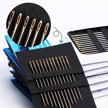 Igle za šivaće mašine: Samonitkujuće igle “One Second Needles” – set - Inovativna ušica sa — 11