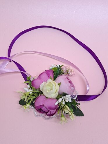 коробки для цветов: Браслетики для подружек невесты и бутоньерки для жениха и свидетеля от