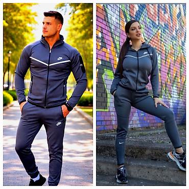 puma evostripe: Nike trenerka u paru za nju i njega NOVO Novo Mokra likra Veličine m — 1