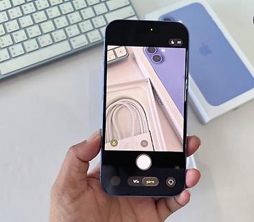 ayfon telefon qiymetleri: IPhone 16, 256 GB, Göy, Zəmanət, Simsiz şarj, Face ID — 6