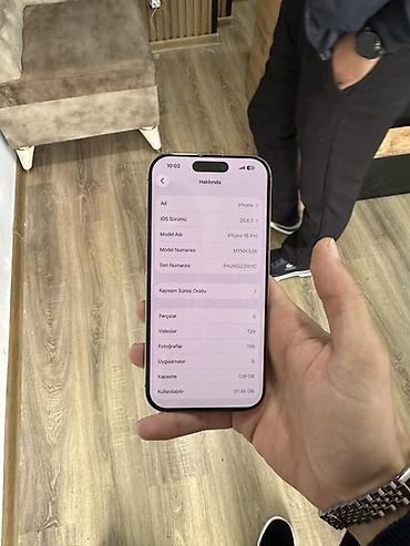 iphone 16 satilir: IPhone 16 Pro, 128 GB, Desert Titanium, Face ID — 2
