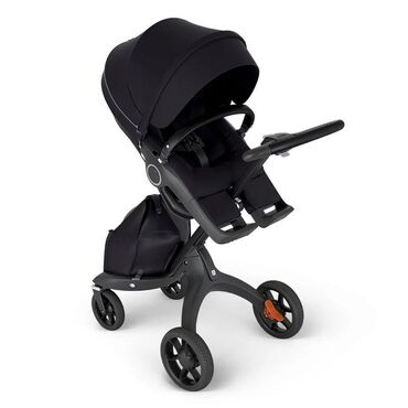 stokke xplory: Коляска, цвет - Черный, Б/у