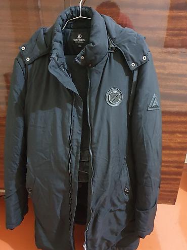 Куртки: DUSHIQIYU kişi parkası – 3XL ölçü - Rəng: qara - Uzun model, qış üçün — 1