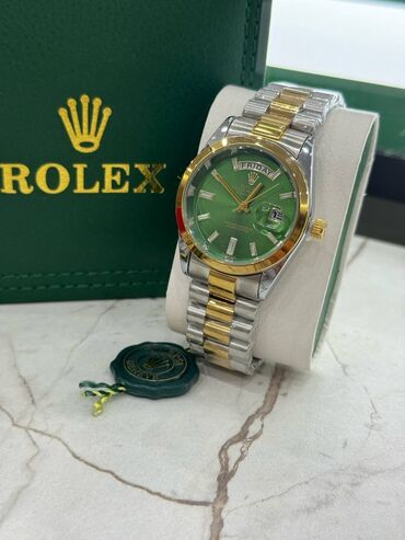 Другие смарт-часы: Наручные часы Rolex lux водонепроницаемые двойной календарь каропка с